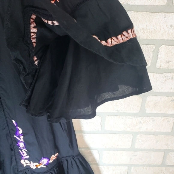 FREE PEOPLE Pavlo Boho Mini Dress Size XS - Picture 8 of 13